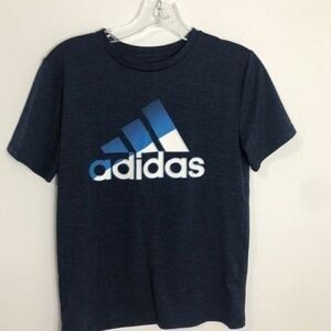 Adidas blue T-shirt for kids size M…..0574